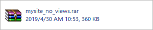 mysite_no_views.rar