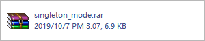 singleton_mode.rar